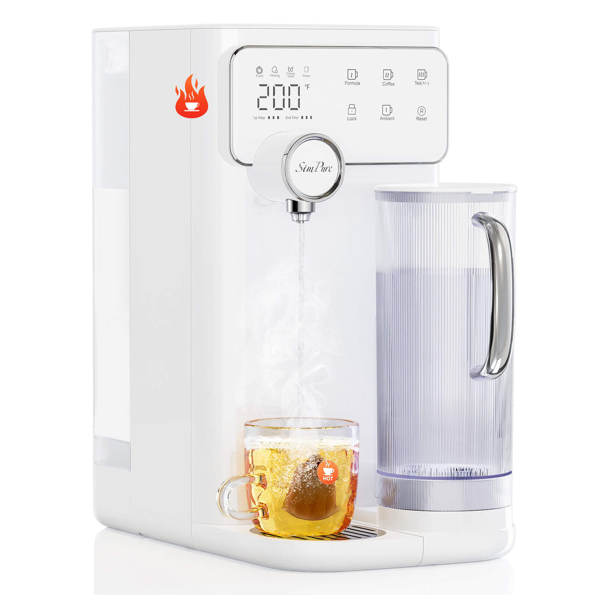 SimPure Y10C 7 Stage Countertop RO System | 5-in-1 Filter