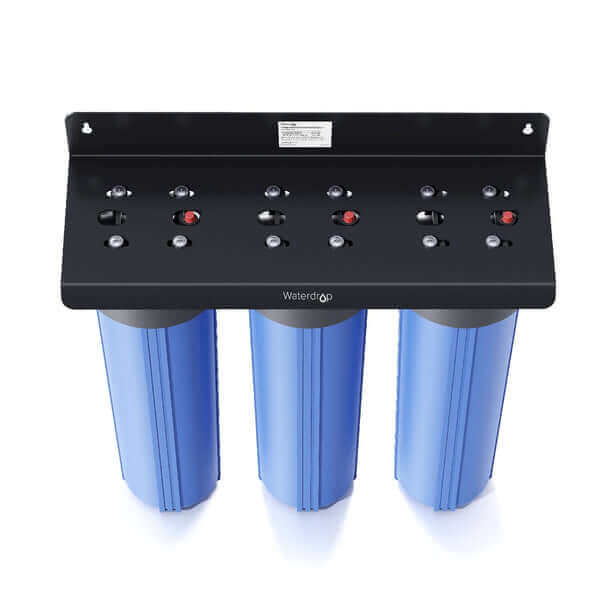 3-Stage Whole House Water Filter System | Reduce Iron and Manganese