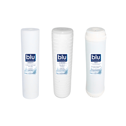 Blu Tech AR3 XLt Premium 10" 3-Stage RV Water Filter