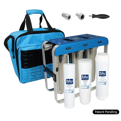 Blu Tech AR3 XLt Premium 10" 3-Stage RV Water Filter