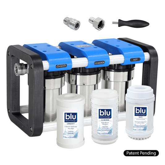 Blu Tech R3 - Elite Series 3 Stage RV Water Filter