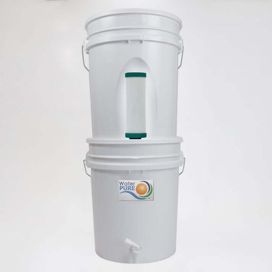 Gravity Flow Filter System for Emergency Prep