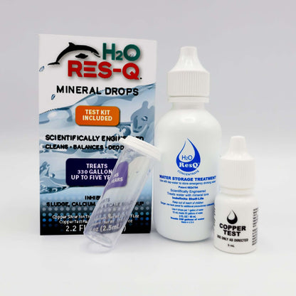 H20 ResQ - 2 Part Water Storage Conditioner Kit