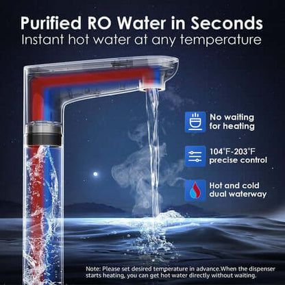 Remineralization RO System Instant Hot Water Dispenser