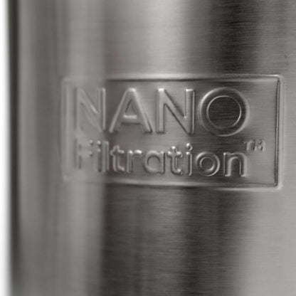 Stainless Steel Gravity Countertop Nano Fiber Water Filter