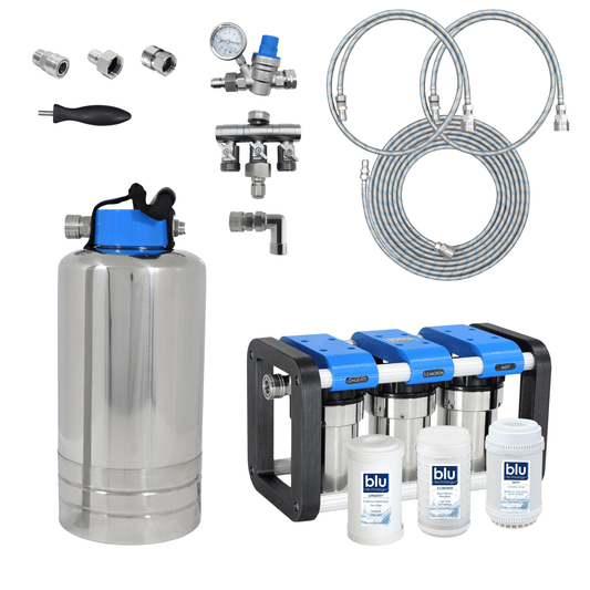 Blu Tech R3 ELITE Bundle | 3-Stage Filtration System