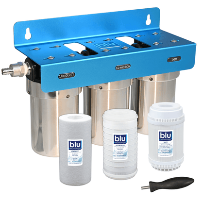 Blu Tech TRIO | 3-Stage Water Filtration System