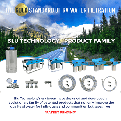 Blu Tech TRIO | 3-Stage Water Filtration System