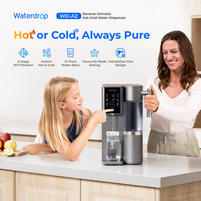 Waterdrop RO Hot Cold Water Dispenser, A2