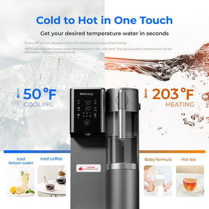 Waterdrop RO Hot Cold Water Dispenser, A2