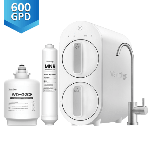 Waterdrop G2P600 Remineralization RO System Combo Kit