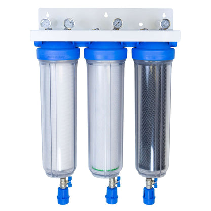 Whole House Nano Fiber 3 Stage Water Filtration System