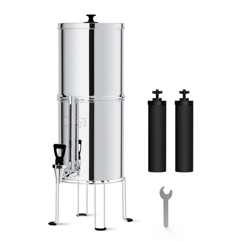 Gravity Water Filter System, With Stand, 2.25 gallons