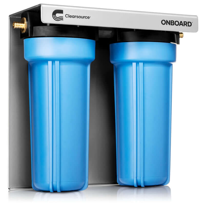 Clearsource 2 Canister Onboard RV Water Filter System