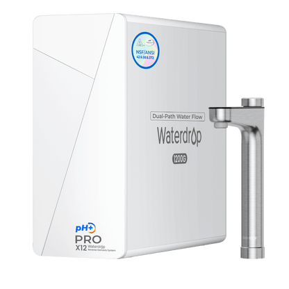 Waterdrop X Series Dual Flow RO System, X12-PRO