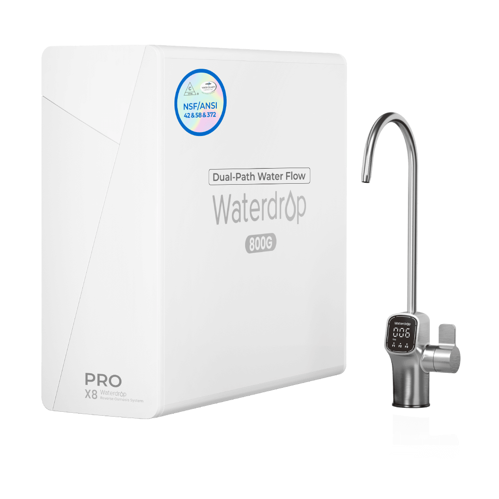 Waterdrop X8-PRO: Dual Flow RO System