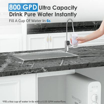 Waterdrop G3P800 - RO System with PMT Pressure Tank