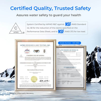 Waterdrop X8-PRO: Dual Flow RO System