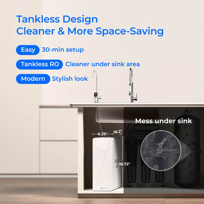 Waterdrop X8-PRO: Dual Flow RO System