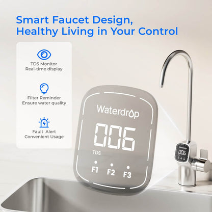 Waterdrop X8-PRO: Dual Flow RO System