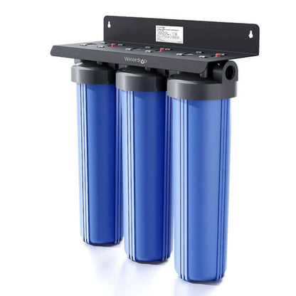 3-Stage Whole House Water Filter System | Reduce Iron and Manganese